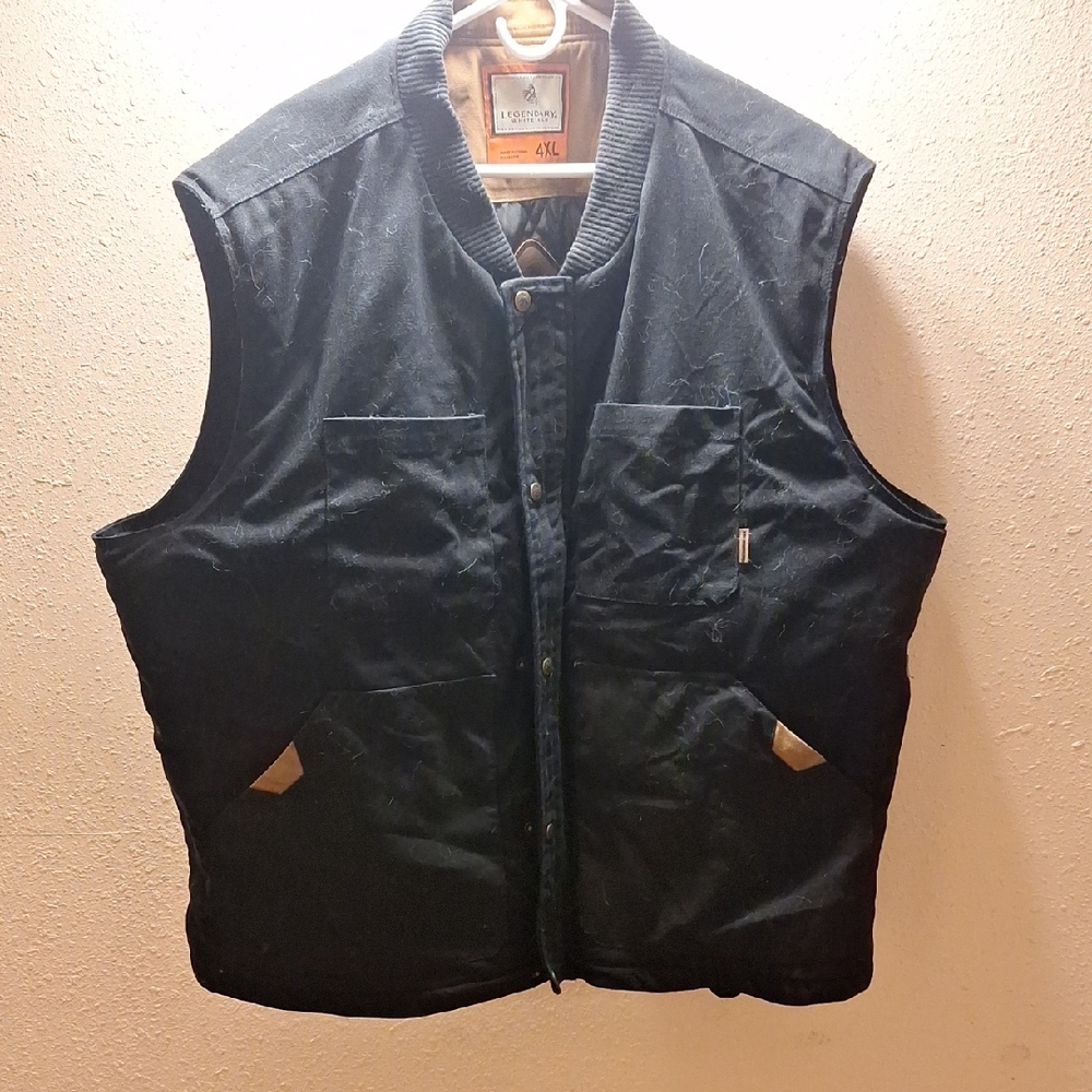 Legendary Whitetails Black Concealed Carry Vest for Men